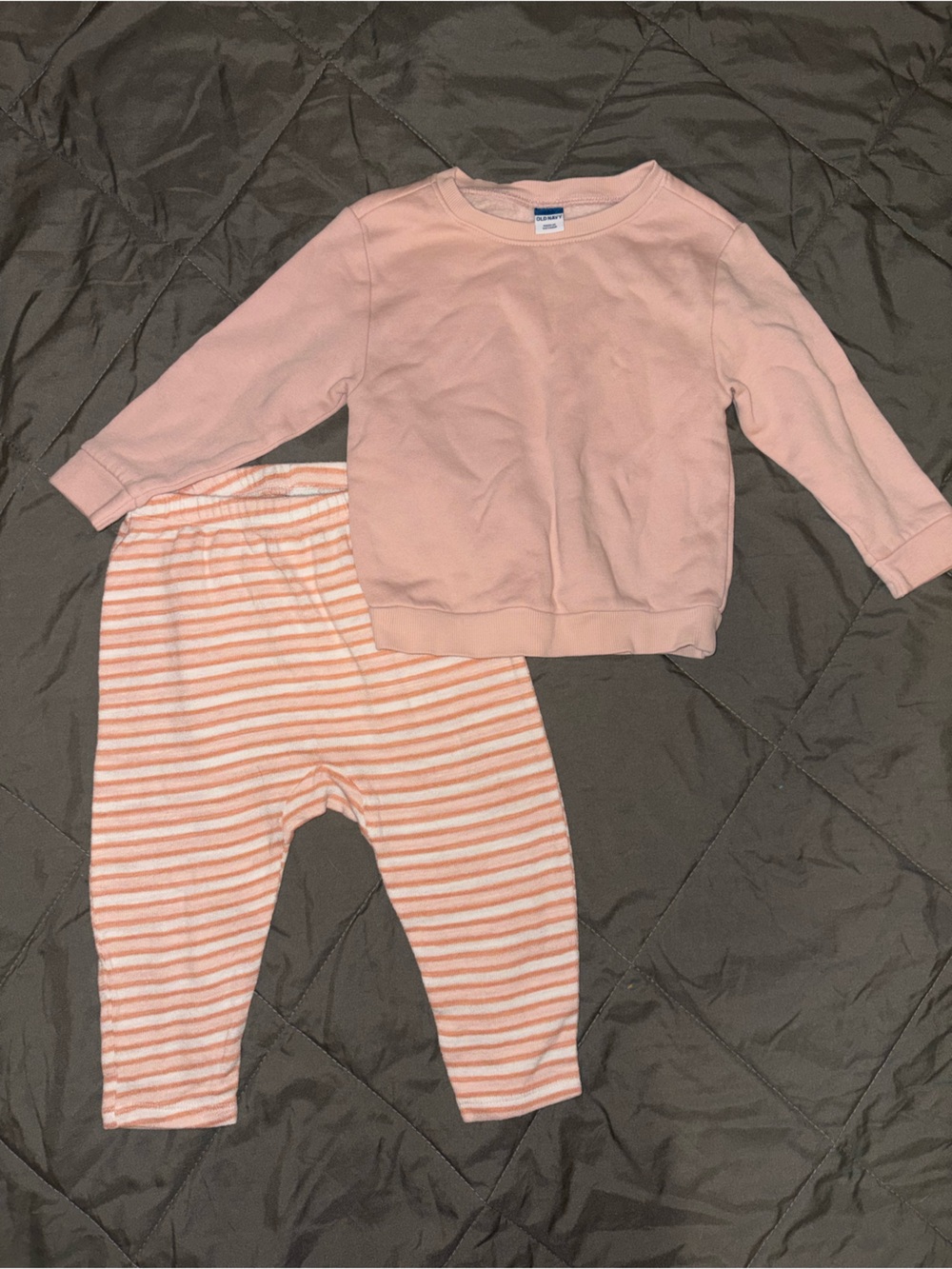 Old navy toddler girl matching set